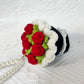 🌸Mini Crochet Floral Bouquet Keychain