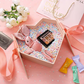 Heart-Shaped Double-Door Gift Box with Ribbon