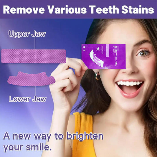 🏆LAST DAY SPECIAL PRICE: ONLY ￡6.99!!!!🥳 💜Safe & Effective Whitening Strips. Gently brighten your smile for daily confidence. Don’t miss out! 🌸💎