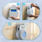 Wall-Mounted Electric Back Scrubber for Shower