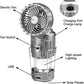 🔥🔥🔥🔥2026 Hot-selling Portable LED Camping Lantern with Fan, Solar Charging, A Camping Essential