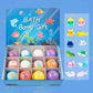 📢📢50% OFF !!!⏰🛁Bath Bomb Gift Set for Kids