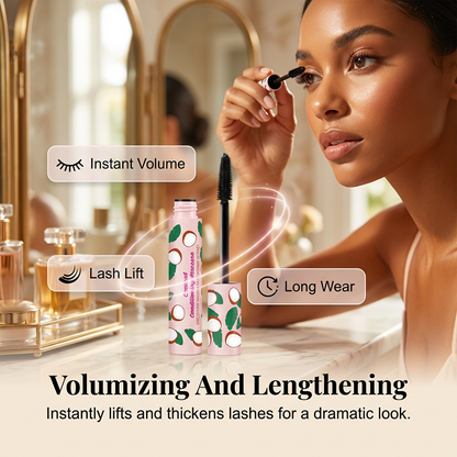 👁️【Waterproof Lengthening and Curling Mascara】— One swipe, all-day curl, and it won’t smudge even if you cry! 💧✨