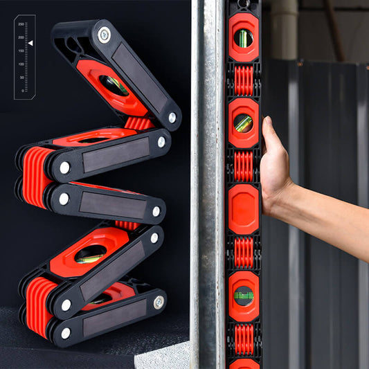 Folding Level Ruler Accurate Level Angle Finder Gauge Folding Extend