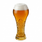 Large Capacity Ornate Embossed Beer Glass