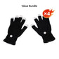 LED Light-Up Fingertip Knit Gloves
