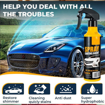 🔥Flash Sale&  49% OFF🔥 Nano Hydrophobic Car Coating Spray