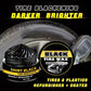 ✨ Tire wax – restores black gloss, blocks UV, repels dirt. Easy & quick!