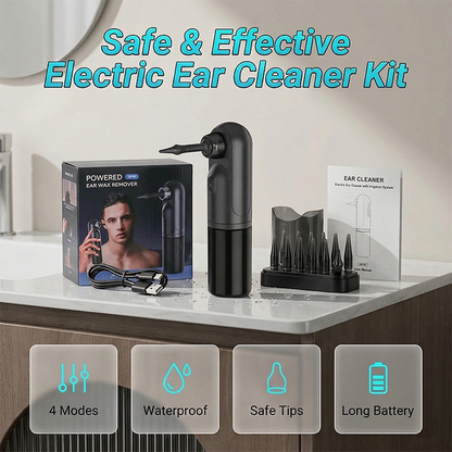 👂 50% OFF NOW ! ⚡ Electric Ear Cleaner Kit – Gentle Suction, Rechargeable & Portable Design 🔋