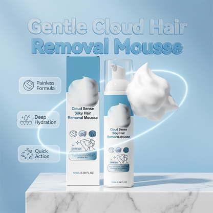 🔥75% OFF!🔥Cloud Sense Silky Hair Removal Mousse