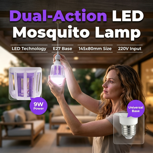 2-in-1 LED Mosquito Killer Lamp