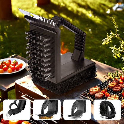 Multi-Function Grill Cleaning Brush