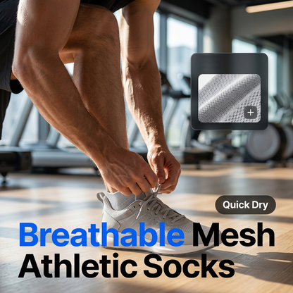 Men's Breathable Antibacterial Ankle Socks