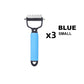 Double sided pet grooming brush