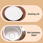 Rechargeable Self-Stirring Coffee Mug with Digital Display