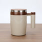 Rechargeable Self-Stirring Coffee Mug with Digital Display