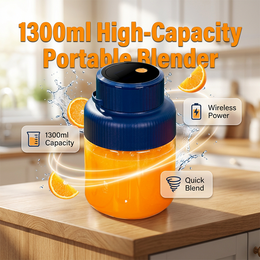 1300ml High-Capacity Portable Blender