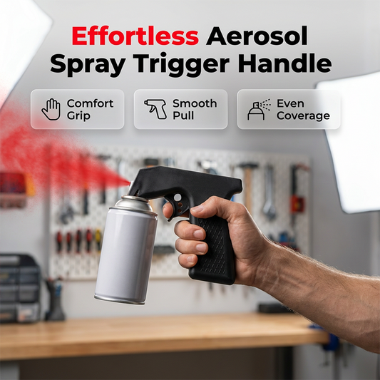 🛠️ 50% OFF NOW ! ⚡ Aerosol Spray Can Trigger Handle – Easy Grip, Labor-Saving & Universal Adjustable Design 💥