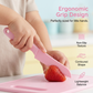 Kids Safe Kitchen Knife and Cutting Board Set