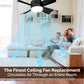 ⏳LIMITED-TIME 55% OFF!⏰2-in-1 Smart Ceiling Fan Light