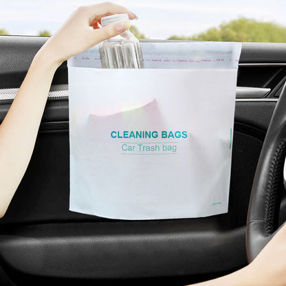 🥳2026 HOT SALE🥳💞50K+ SOLD!🚗🧴 50% OFF! Self-Adhesive Car Cleaning Bags – Stick anywhere, stand firm. Multi‑use for trash or storage. No mess, no marks. 🧹✨