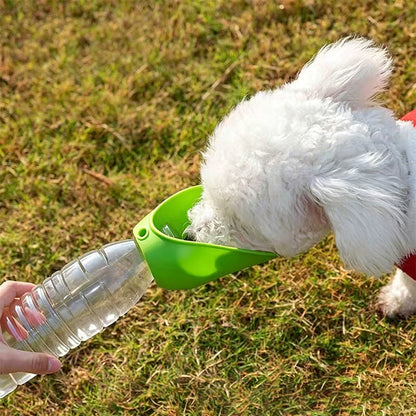🔥 50% OFF | ✨ Foldable Silicone Water Bottle for Dogs 🐶