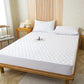 ⏰🔥LIMITED TIME 50% OFF! 🌤️ Waterproof Quilted Mattress Cover & Pillowcases Set – Protect, Comfort & Easy to Clean ✨🛏️