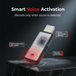 Portable High-Definition Noise-Cancelling USB Voice Recorder