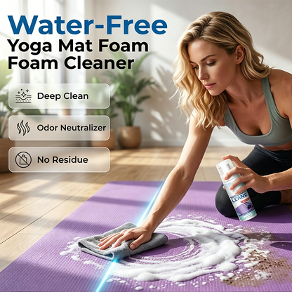 ⏰🎁Water-Free Yoga Mat Foam Cleaner