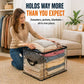 🔥 Time-limited offer: 50% off! 📦 Large, sturdy, thick, transparent plastic storage bag for clothes, moving & storage