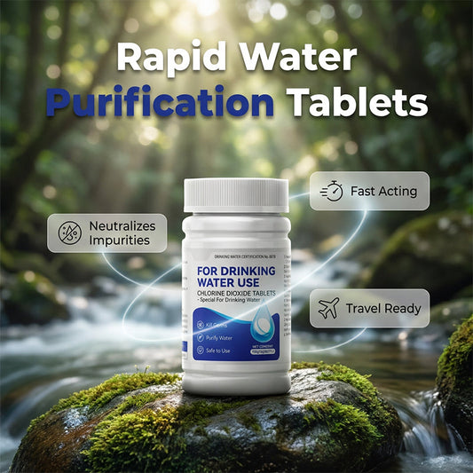 🔥New Hot Selling-50% Off!!🏆Water Tablets Purification for Drinking