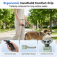 Foldable Turbo Handheld Fan with LED Display