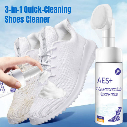 3-in-1 Quick-Cleaning Shoes Cleaner