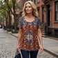 Soft Comfortable Printed Tee for Women