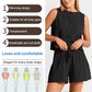 Summer Solid Color Fashion 2-piece Set
