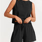 Summer Solid Color Fashion 2-piece Set