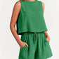 Summer Solid Color Fashion 2-piece Set