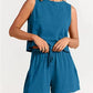 Summer Solid Color Fashion 2-piece Set
