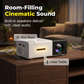 Portable Mini HD Projector for Home Entertainment