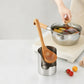 🏆 Last Day Special Price £8.99 ! 🔥Buy more save more🍳Multi‑Functional Kitchen Utensil Holder, Stainless Steel Organizer, for Spoons, Pot Lids & Cooking Gadgets, Countertop Kitchen Storage