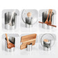 🏆 Last Day Special Price £8.99 ! 🔥Buy more save more🍳Multi‑Functional Kitchen Utensil Holder, Stainless Steel Organizer, for Spoons, Pot Lids & Cooking Gadgets, Countertop Kitchen Storage