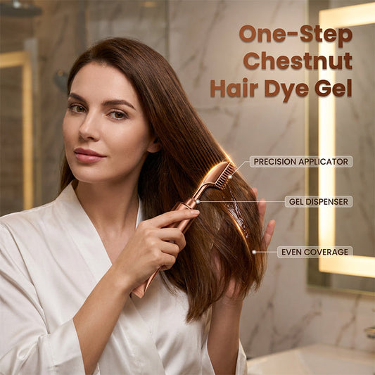 🌿 LIMITED-TIME 50% OFF! Single-Agent Hair Dye Gel with Comb