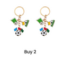 Fan Football Keychain