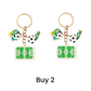 Fan Football Keychain