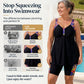 🏖️Summer Hot Sale 50% OFF🌊Women's Plus Size Flowy Tankini Top and Shorts Bathing Suit ✨