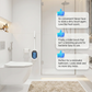 ⏳LAST DAY SALE ONLY ￡21.99!🏆SOPAMI™ Hygiene+ Disposable Toilet Brush System – 32 Refill Heads + Ergonomic Holder 🔄 | No-Touch, Under-Rim & Corner Cleaner | Leak-Proof, Odour-Free & RV-Friendly 🚽🇬🇧