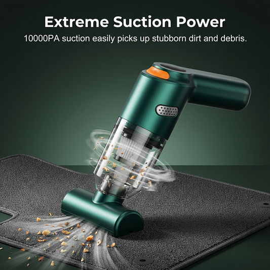 🔥LAST DAY SALE 60% OFF⚡50K+ SOLD🔋High-Power Cordless Vacuum Cleaner Kit for Car🚗Strong Suction💨Rechargeable Handheld⚡Full Accessory Car Interior Cleaner