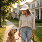 ⏳ LAST DAY SALE: ONLY £14.99!! 🎁✨ Women's UPF 50+ Elegant Foldable Sun Hat – Wide-Brim Cotton Bucket Hat with Neck Flap & Adjustable Strap – Packable, Breathable & Beach-Ready 🌞🇬🇧