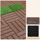 🔥53% discount！Don't worry about replacing the floor.Waterproof Interlocking Deck Tiles for Patio & Balcony