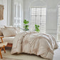 🛏️2026 HOT SALE 35000+ Sold 50% OFF! Elegant Tufted Floral Pinch Pleat Duvet Cover Set, Premium Soft Breathable Bedding Set, Stylish Cozy Bedroom Decor with Pillowcases